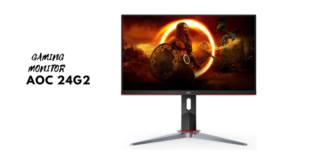 Best PC Monitor for Gaming Under $200
AOC 24G2 gaming monitor.