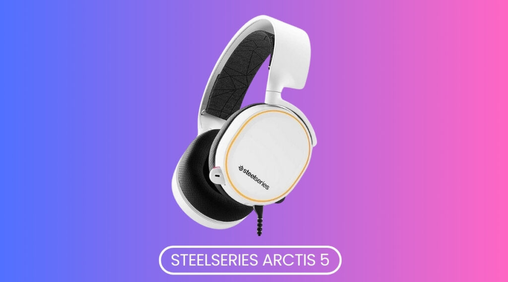 SteelSeries Arctis 5 ,Headphones for Gaming and Music