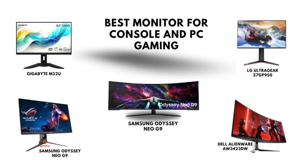 Best Monitor for Console and PC Gaming