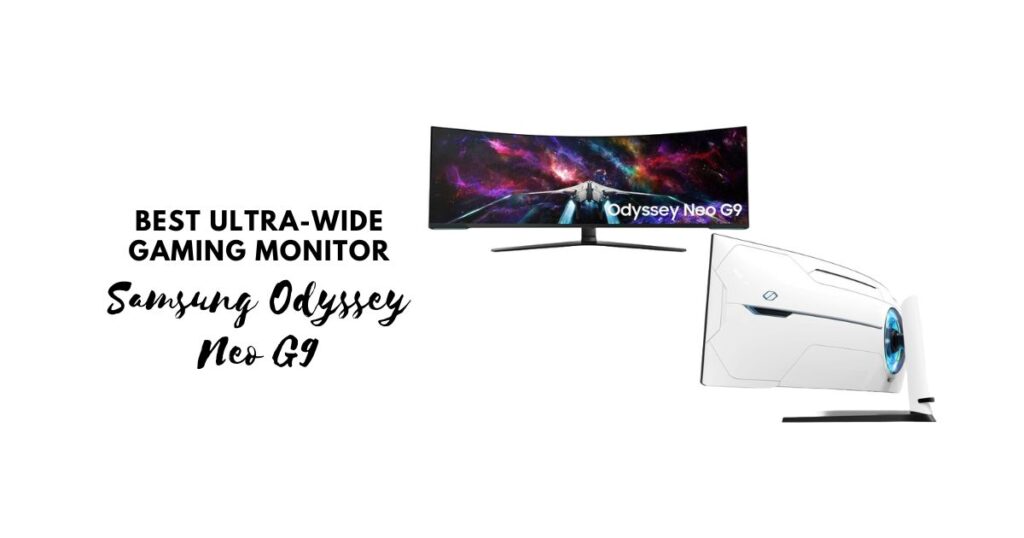 Best Monitor for Console and PC Gaming
Samsung Odyssey Neo G9