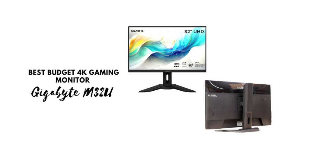 Best Monitor for Console and PC Gaming
Gigabyte M32U