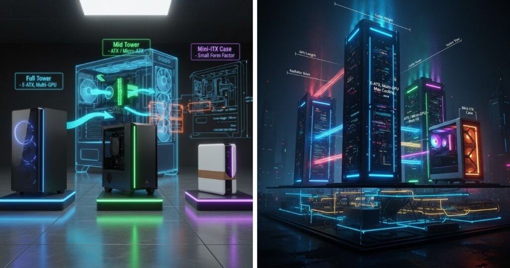 Case — Fit, Airflow, and Layout