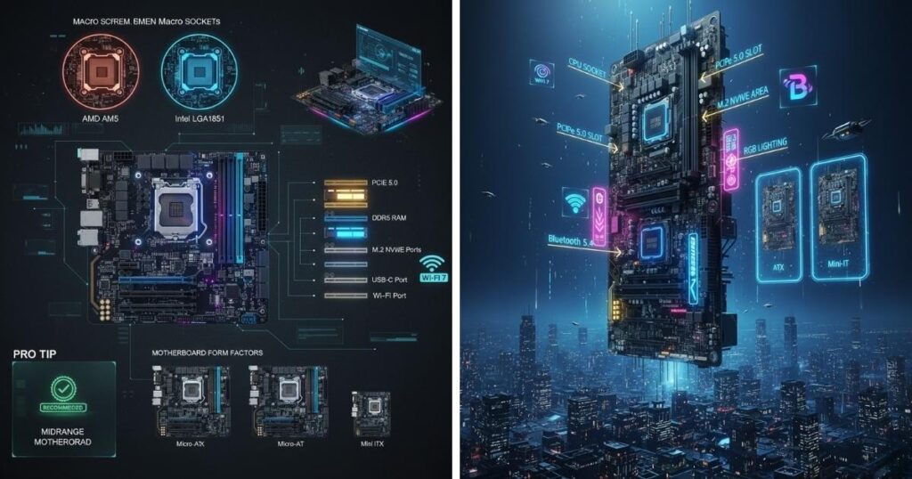 Motherboard — Compatibility, Form Factors, and Feature Sets